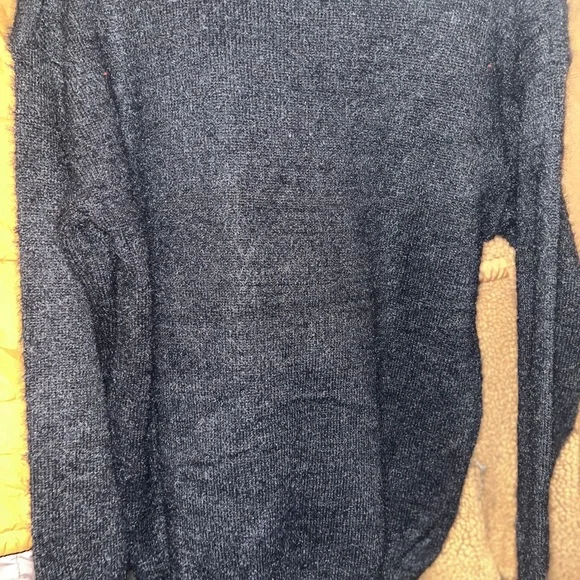 Black and White Dog Sweater men’s Dalmatian soft long crewneck NWOT - Picture 4 of 4